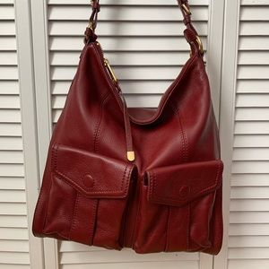 Badgley Mischka Leia Soft Pebble hobo